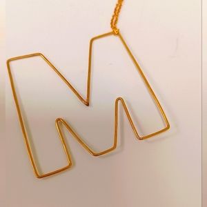Goldfill Initial Necklace